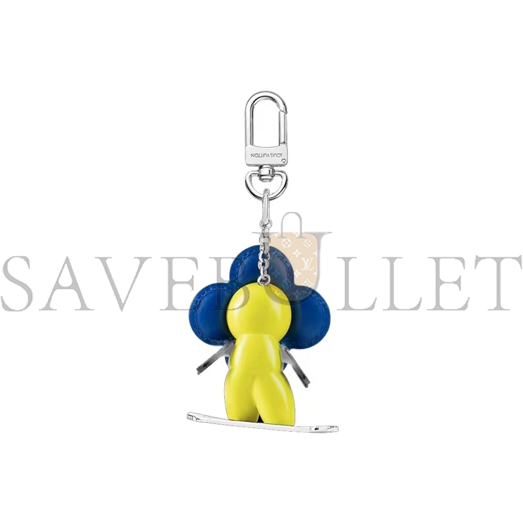 LOUIS VUITTON LOUIS VUITTON BAG CHARM KEY HOLDER BLUE M00965